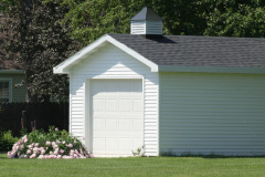 Staining outbuilding construction costs